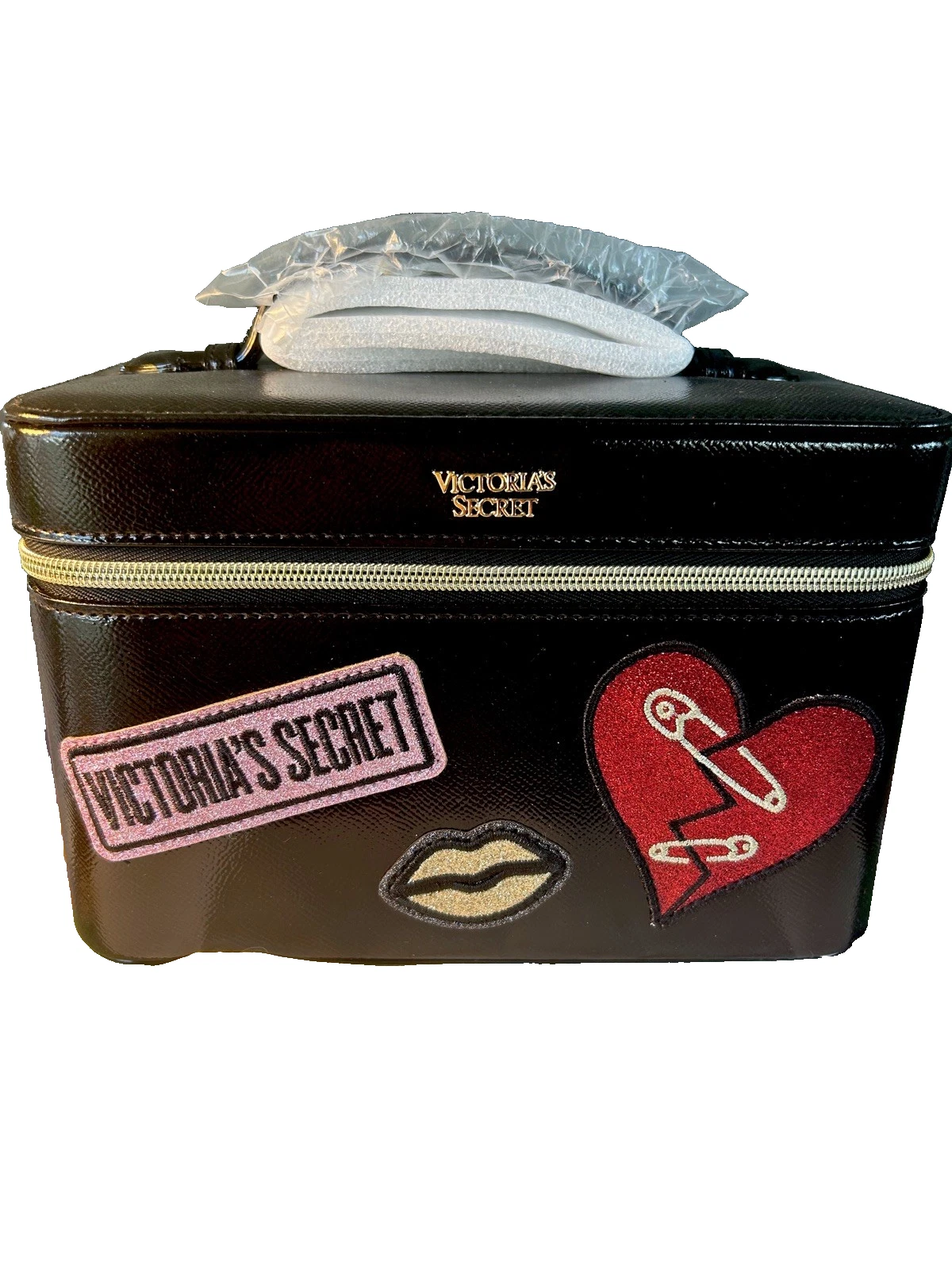 Victoria's Secret Train Case Cosmetic Bag