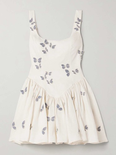 Agua Par Agua Bendita Pluma Lymanopoda Robe Taille M - Photo 5 sur 10