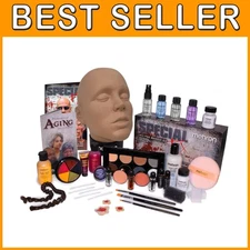 All-in-One Special Effects Makeup Kit with Silicone Head