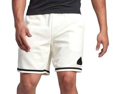 Adidas Men  s Sweat Shorts Chalk White Size L   New With Tags