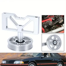 Ford Mustang Billet Aluminum Idler Bracket Pulley LX GT 5.0 1979-1995