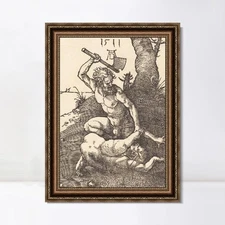 Framed Canvas Giclee Print Series #025 by Albrecht Dürer Home Office Decorations