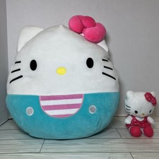 Hello Kitty Plush Lot 13  Squishmallow  5  Sanrio Mini Red Dress Stuffed Toys