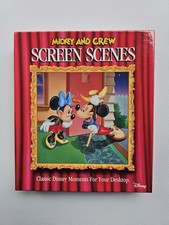 Vintage Disney Mickey & Crew Screen Saver Sce...