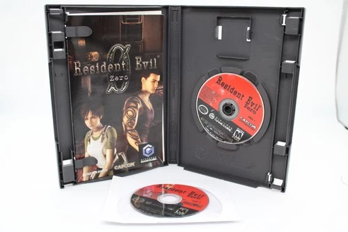 Refurbished Nintendo GameCube Resident Evil Zero Discs + Manual Only No Cover