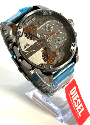 Diesel Mr. Daddy 2.0 Grey Men's Watch - DZ7315 for sale online | eBay