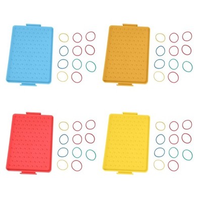 Educational Geometric Pegboard Kids Early Learning Toy Geometric Pegboard