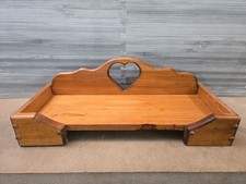 Vtg 90s Wooden Country Heart Cutout Bathroom ...