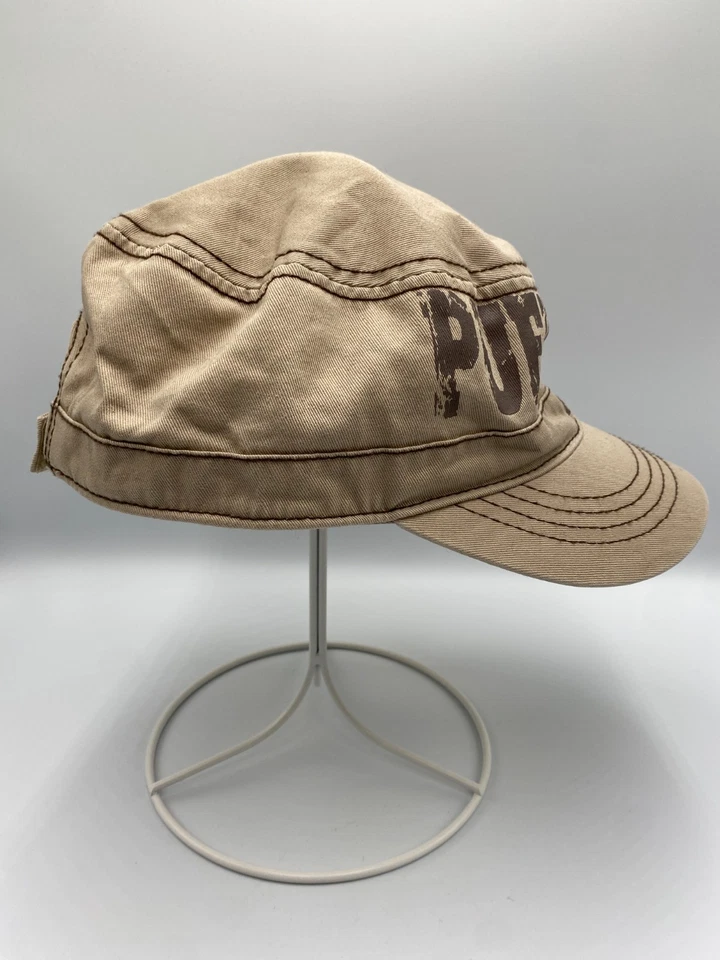 Robin Ruth Puerto Rico La Isla Unisex Cadete Militar Gorra Sombrero Beige Ajustable Foto 4 de 4