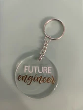 Future Engineer Acrylic Keychain