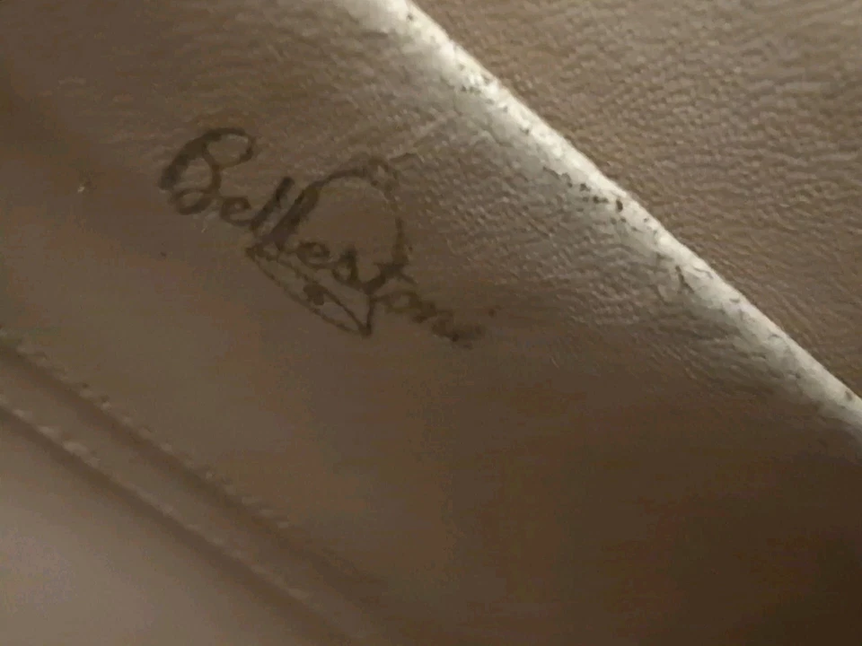 Cartera de cocodrilo Bella Stone negra de colección Foto 3 de 4