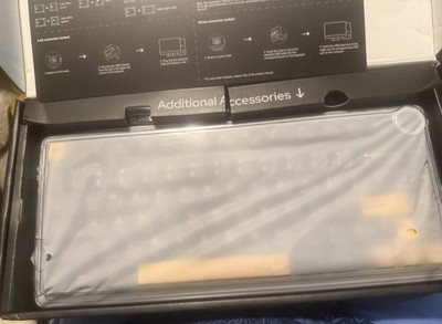 Epomaker X Aula Gasket Mounted Mechanical Keyboard With Rotary Knob F75 NEW