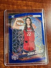 2025 WNBA Prizm Sonia Citron RC Blue Velocity Prizm Image Variation