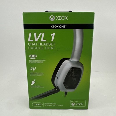 PDP Xbox One LVL 1 Chat Gaming Headset Noise cancelling Mic New in Box