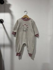 Vintage 90s Oshkosh B Gosh Baby B Gosh Seal Polyester One Piece Size 12 Months