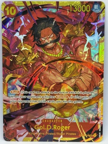 One Piece TCG English OP09-118 Gol. D. Roger SEC Foil