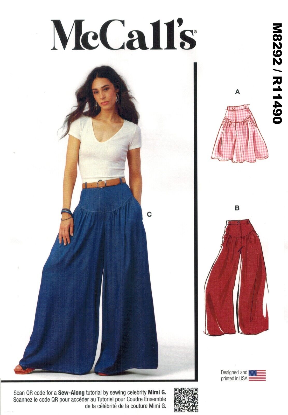 Digital Walnoot Wide Pants Sewing Pattern  Shop  Oliver  S