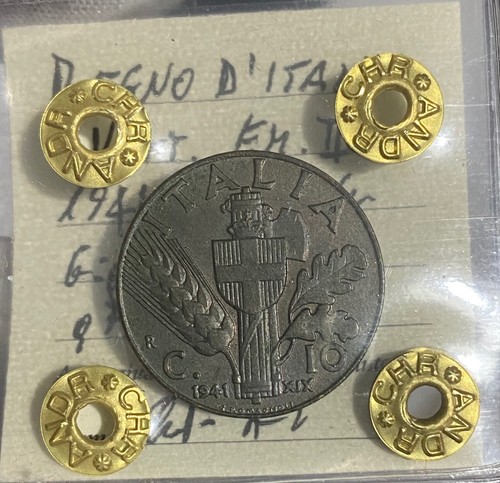 Hn Royaume D'Italie Vittorio Emanuele III 1941 Cent. 10 Cu Qfdc Gig #253 q805