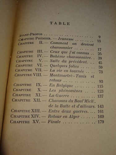 BUTTE, BOUL'MICH & Cie - SOUVENIRS D'UN CHANSONNIER - René Devilliers - 1946 - Imagen 3 de 4