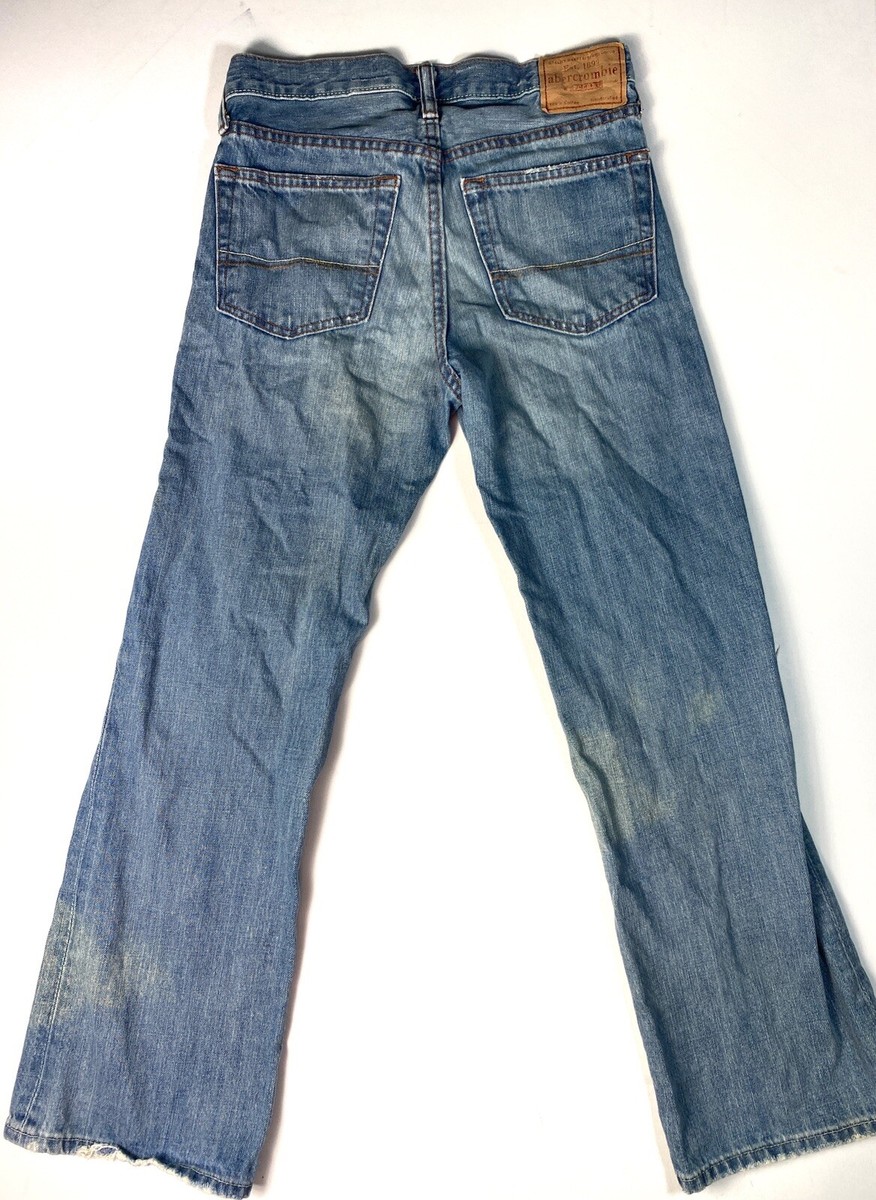 希少！90s ABERCROMBIE&FITCHCOMPANY VTG 90s Abercrombie & Fitch Kilburn Low Rise Distressed Boot