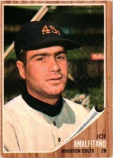 1962 Topps #456 Joe Amalfitano