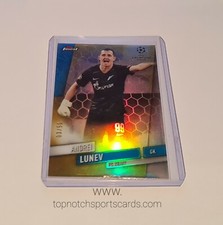 2019/20 Topps Finest UEFA CL Soccer Gold Andrei Lunev 03/50