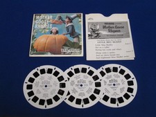 1960's MOTHER GOOSE RHYMES FAIRY TALE STORIES B410 VIEW-MASTER VIEWMASTER PACK