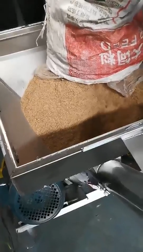 Vite di trasporto 2 m in acciaio inox ad alta inclinazione, diametro tubo 110 mm - Video 1 di 1