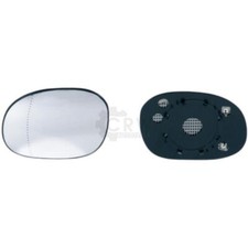 ALKAR Vetro Specchietto SX Elettrico per Peugeot 206 Cc 2D 6471283