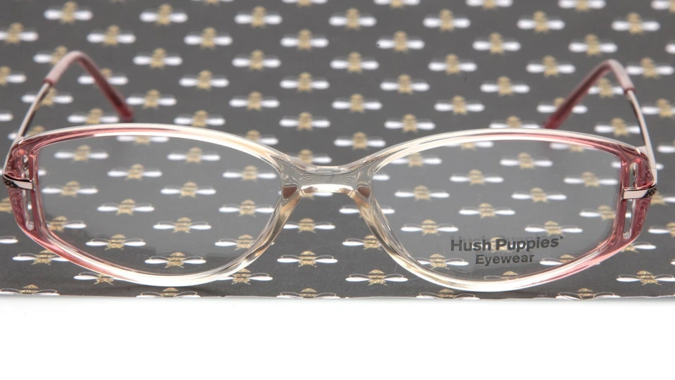 NEW Hush Puppies H175 RO AMBER ROSE /CLEAR EYEGLASSES GLASSES 50-16-130 B31mm - Изображение 2 из 4