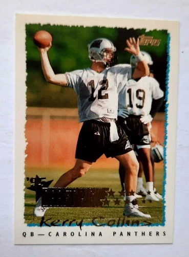 KERRY COLLINS 1995 Topps #224 NM RC PANTHERS
