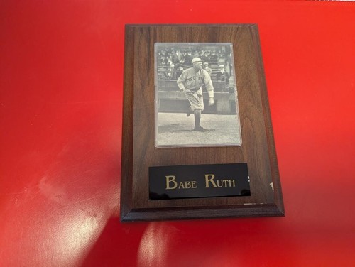 1993 Megacards Babe Ruth Ruthian Shots Babe Ruth #1 With Plaque. Plaque ...