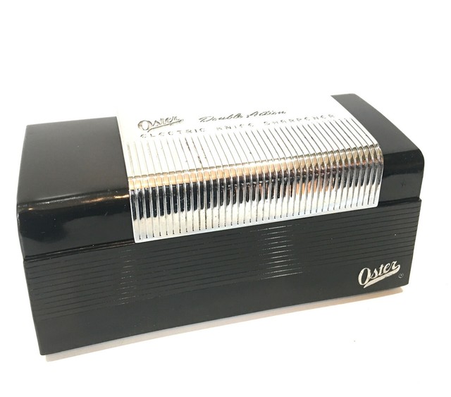 Oster Electric Knife and Scissor Sharpener Deluxe Vintage Model 522 eBay