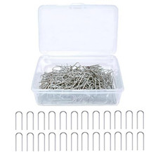 300 Pieces High Temperature Nichrome Wire Jump Rings for Ceramic Ornaments,...