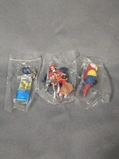 Vintage Captain Morgan Spiced Rum Parrot Bay Keychain Lot