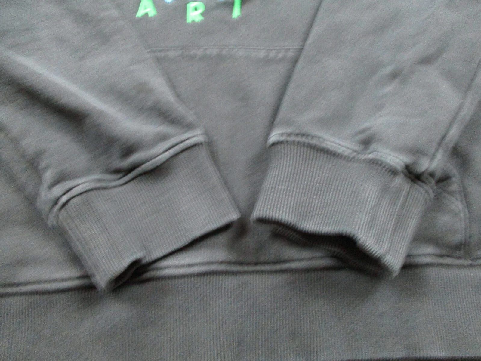 Maglione Kenzo Paris Adulto Medio Nero Pullover Felpa con Felpa Felpa Con Cappuccio Tigre Spell Out Uomo