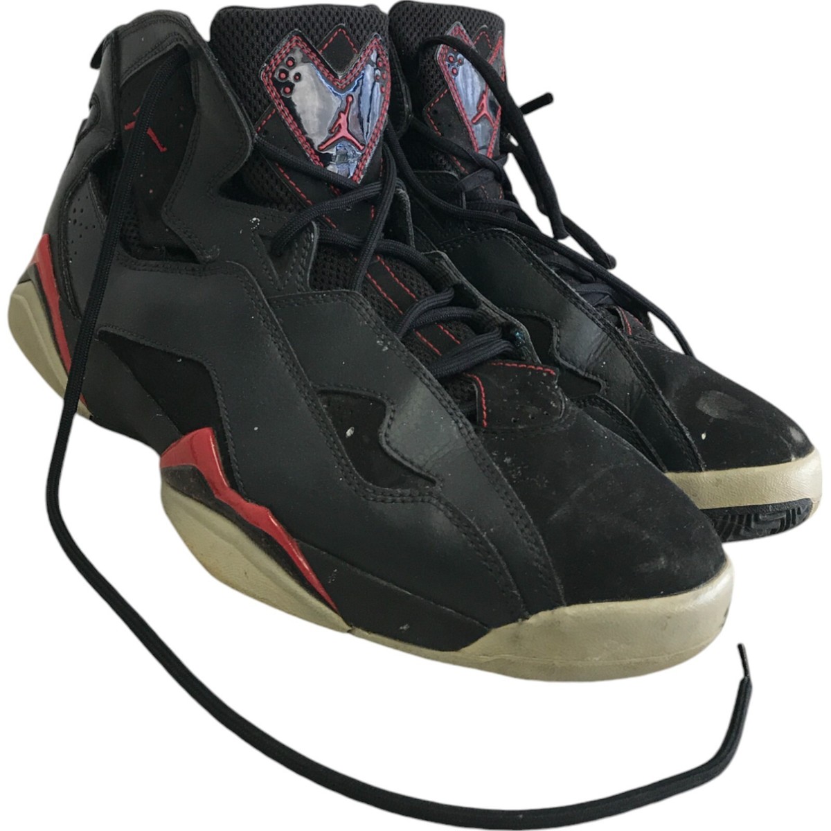 Size Air Jordan True Flight Black Red Grey for sale online