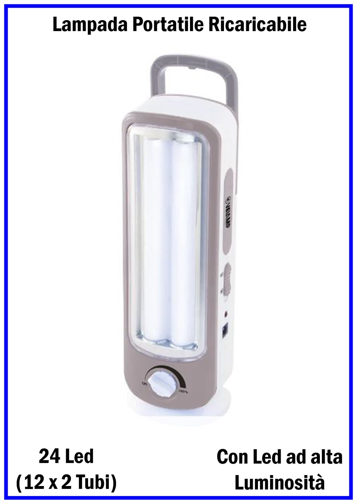 OFFERTA Lampada 24 LED Emergenza Ricaricabile: Torcia Casa Prezzo Shock