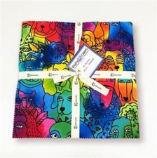 Laurel Burch ~ LAYER Cake ***KINDRED CANINES*...