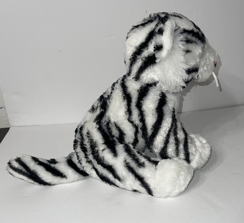 2016 White Bengal Tiger Build a Bear Workshop Plush Very Soft Realistic - Picture 4 of 7