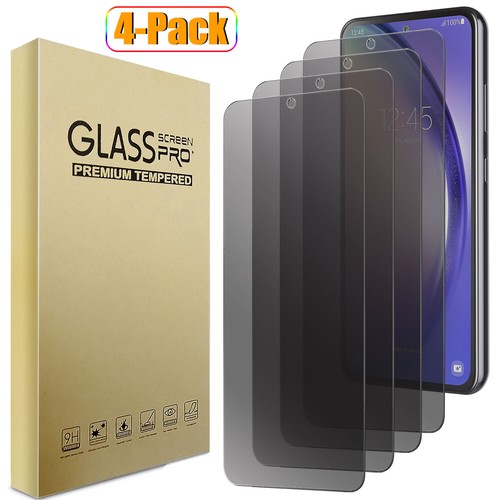 For Samsung Galaxy S23 FE Black Privacy Tempered Glass Screen Protector - Picture 16 of 17