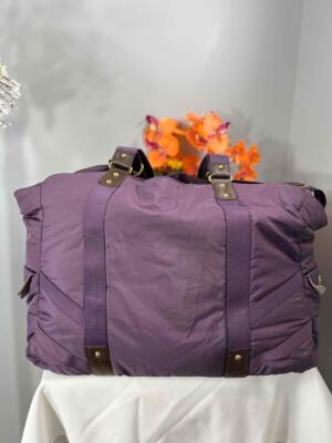 Stella McCartney x LeSportSac Cyber Grape Purple Polyester Large