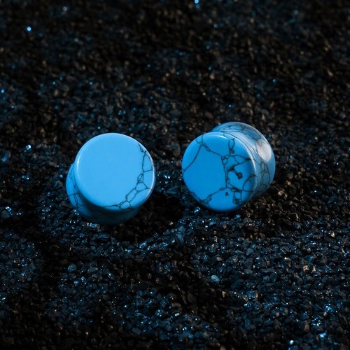 Ear Gauges Double Flared Flesh Mix Set for Men Women - Picture 37 of 78