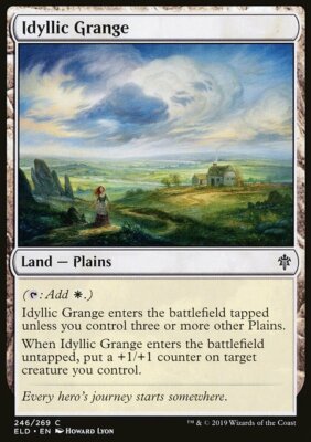 Magic the Gathering MTG Idyllic Grange (246) Throne of Eldraine   LP