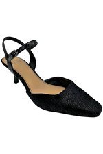 Donald J. Pliner Womens Costi Pump Metallic Black