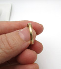 14K Yellow Gold Diamonique Solitaire Ring Size 7 [R334] — photo 8