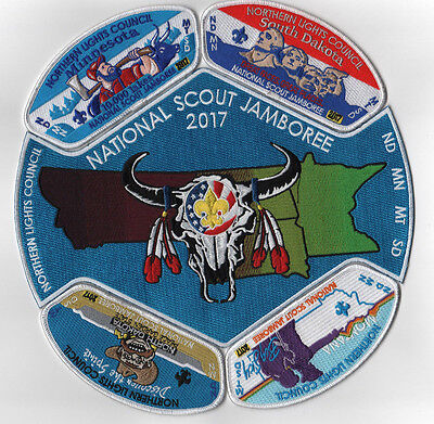 NJ2101 2017 National Scout Jamboree Tecumseh Council Mine Craft 5 pc Set JSP