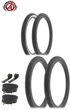 ALTALINE BICYCLE WIRE BEAD TIRES 24 x 2.125 BEACH BUM SLICK TREAD 6pc SET.