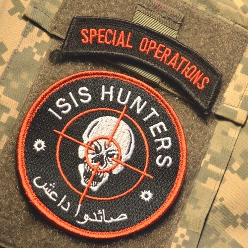 INHERENT RESOLVE OIR US GREEN BERETS ODA vêlkrö 2-PC SET: SP OPS Daesh HUNTER - Bild 1 von 12