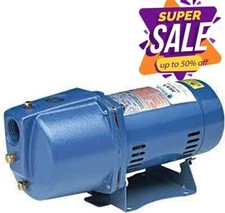 Goulds JRS10 1HP Shallow Water Well Jet Pump 115/230V, Single Phase